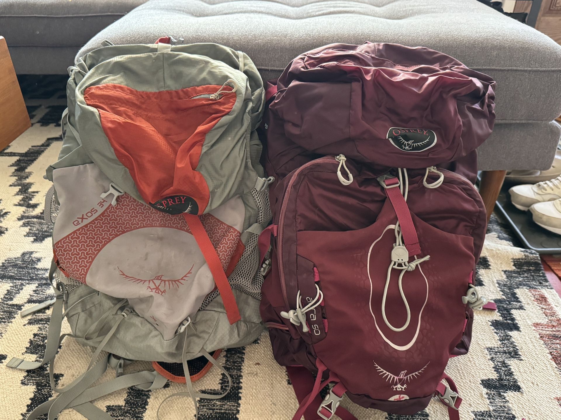 Osprey Backpacking Backpacks. 