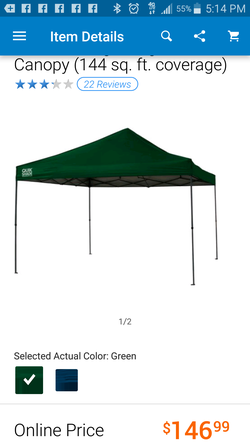 Brand new canopy 12x12