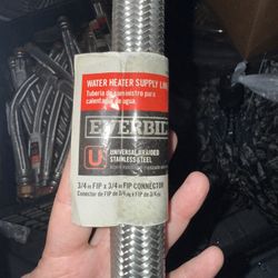 Water heater supply line