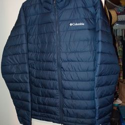 Men's large Blue Columbia jacket