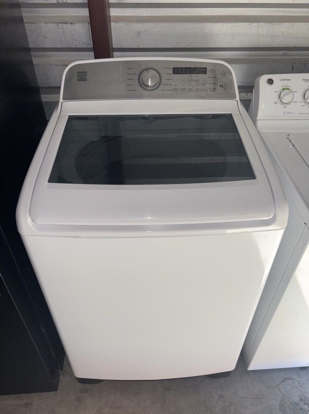 White Kenmore Washer