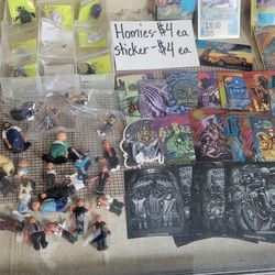 Vintage Homies Stickers And Figures