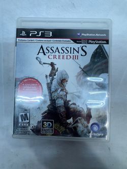 Assassin’s Creed III PS3 Game