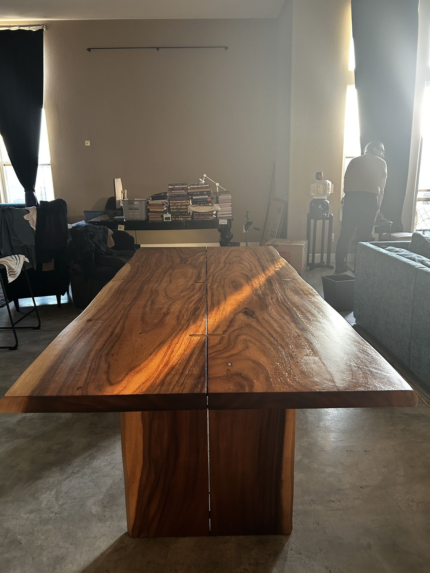 90” Suar Wood Diningh Table – Stylish, Spacious, Unique!