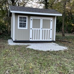 Shed made by Robb’s Portable Buildings