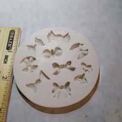 Silicon Mold For Fondant Or Chocolate $7