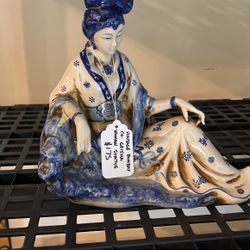 Vintage Bombay Woman Statu 