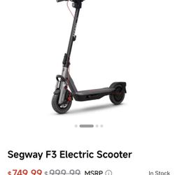 Segway Ninebot F3 Electric Scooter
