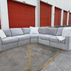 Grey 5 Piece Modular Sectional For Sale!