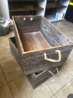 2 open boxes for $30