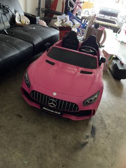 Toddler Pink Mercedes Amg / 