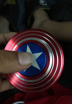Captain America fidget spinner