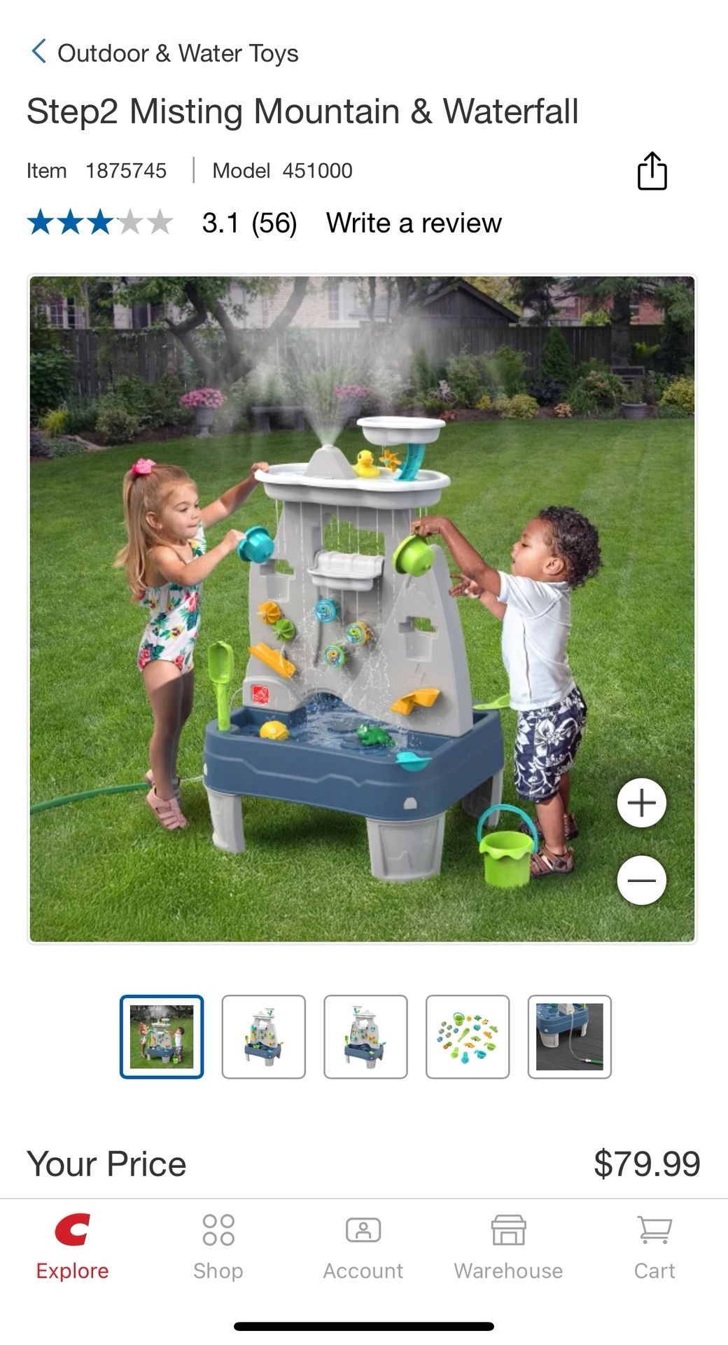 Step2 Misting Mountain & Waterfall