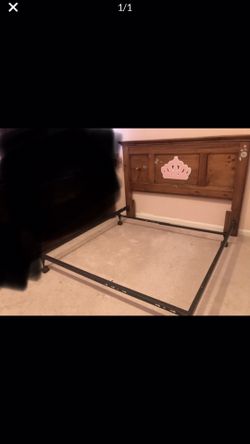 Headboard with frame