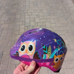 Girls Owl Helmet 