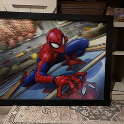 Spiderman Picture Frame 3D