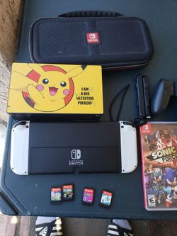 New 2024 New Conditions Nintendo Switch OLED Big Screen 128GB. With Dock. Case. Charger $220! Or Zelda Edition $250! Games are $20! Each