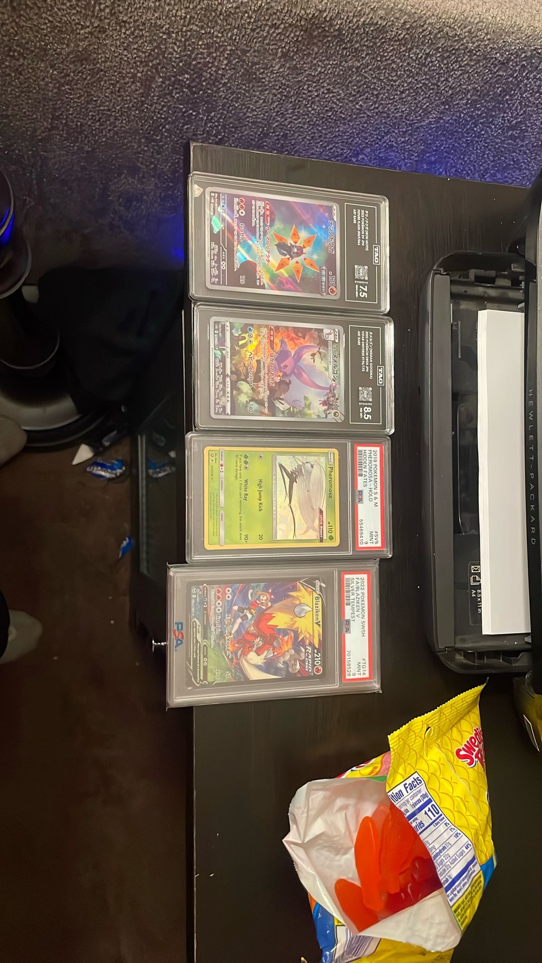 Graded Pokémon cards