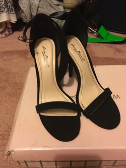 Black heels