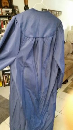 Blue cap n gown