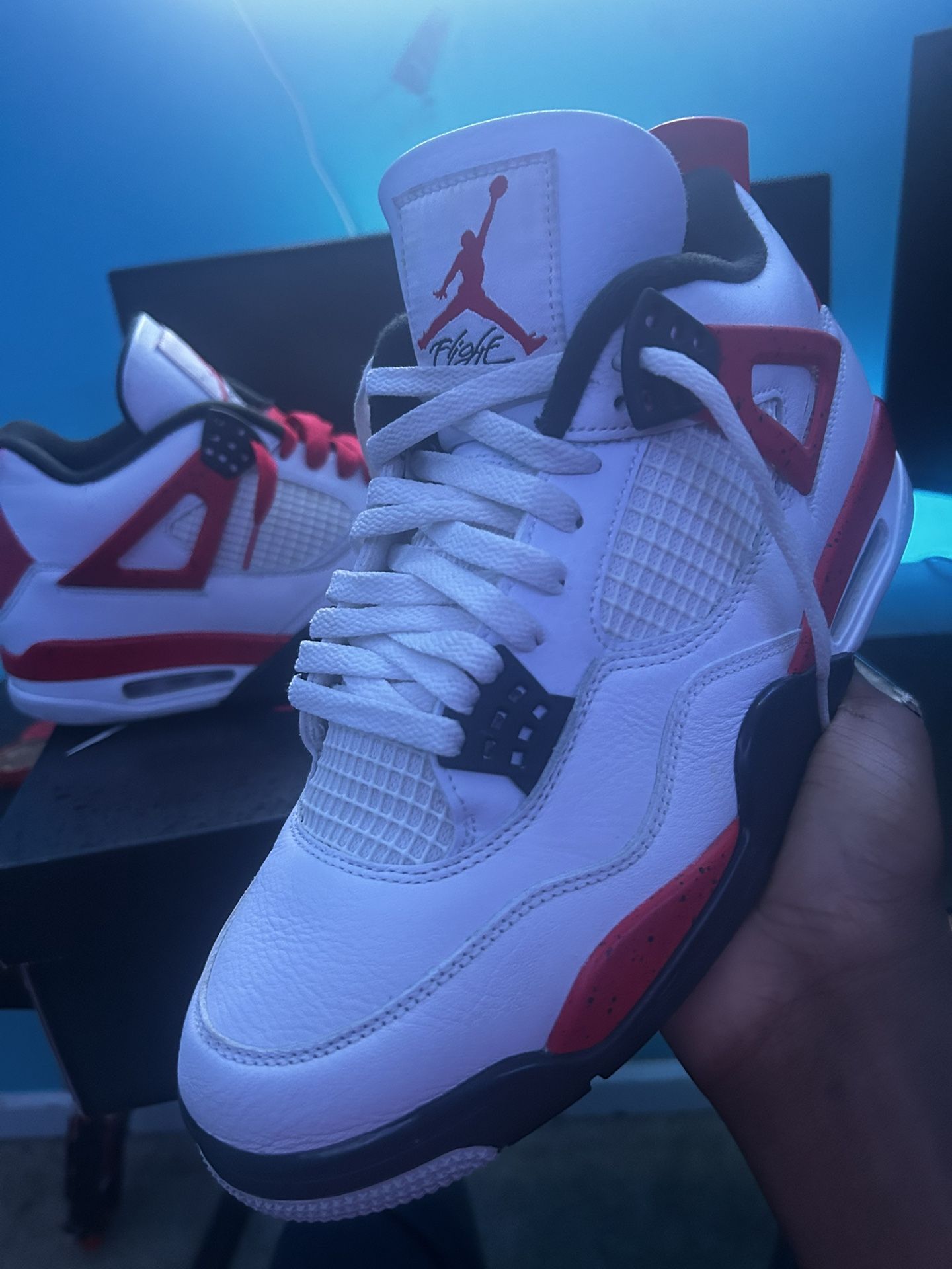 Jordan 4 Red Cement (size 10)