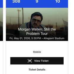 Morgan Wallen Tickets 