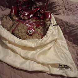 Designer Handbag And Matching Wallet