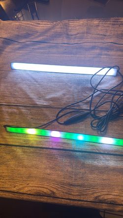 LED Light Bar and RGB Strip Set
