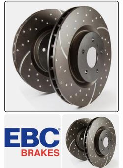 EBC Rear 7509 GD Rotors for RAM 2500/3500