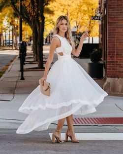 White dress - perfect for wedding or dinner