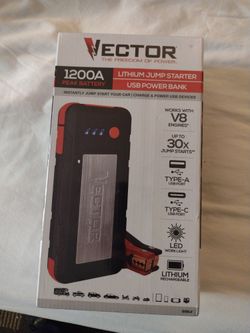 Brand New Vector 1200A Peak Battery 