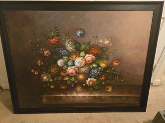 Beautiful flowers Oil Painting