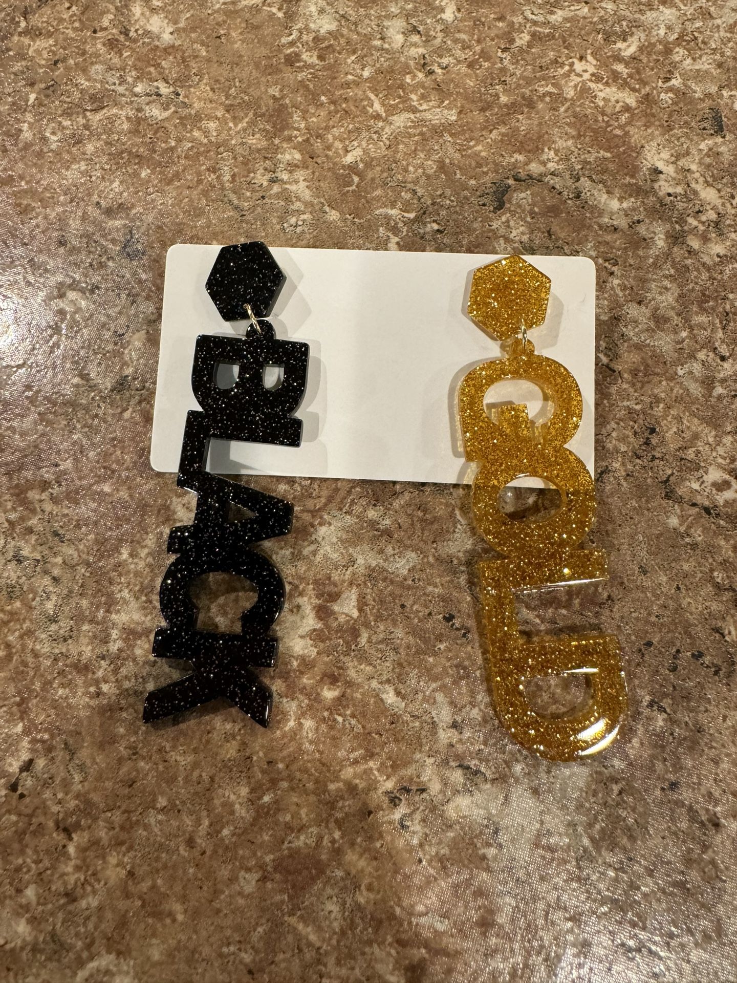 Woman’s New MU Mizzou Earrings Shipping Available