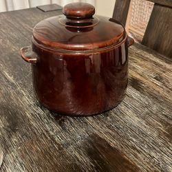 Vintage West Bend Bean Pot W/ Lid