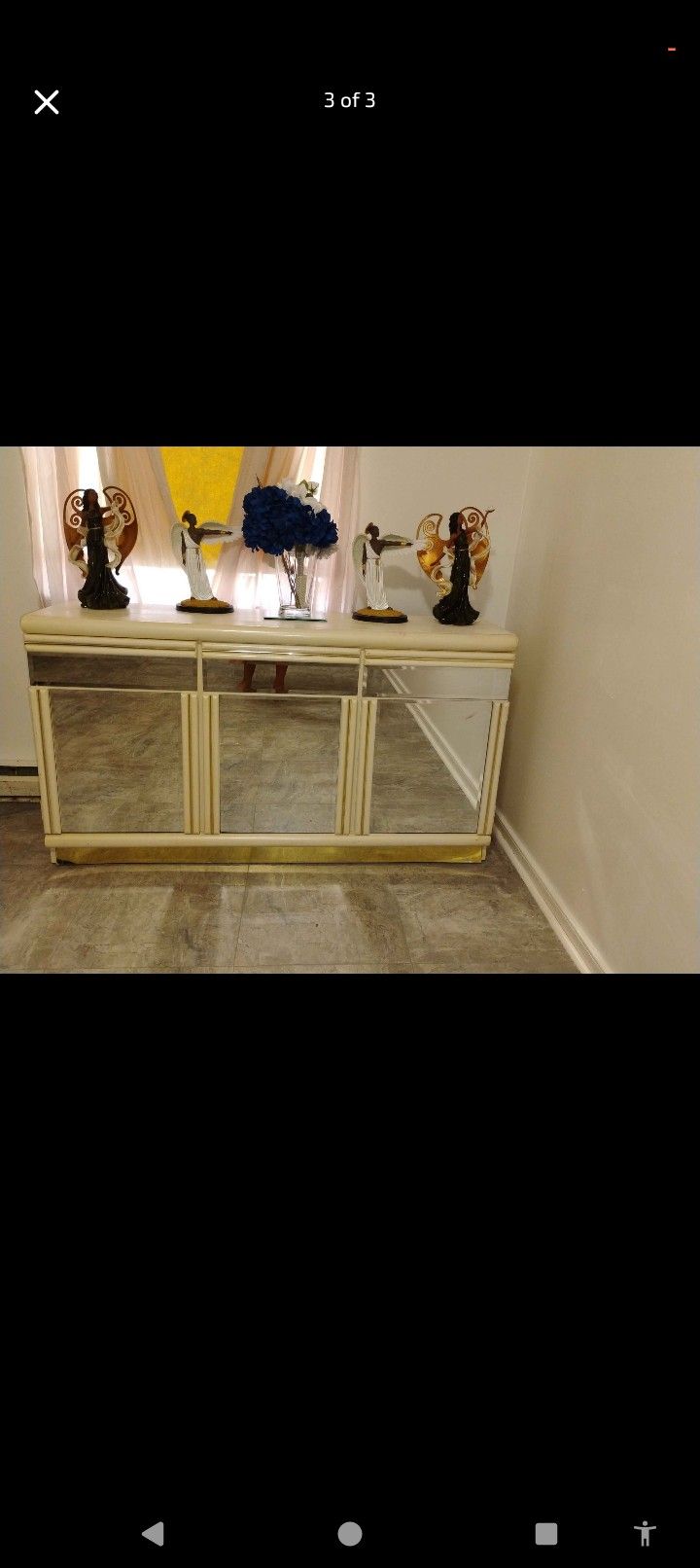 White & Gold Chest