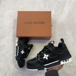 Black & White LV Skate Sneaker