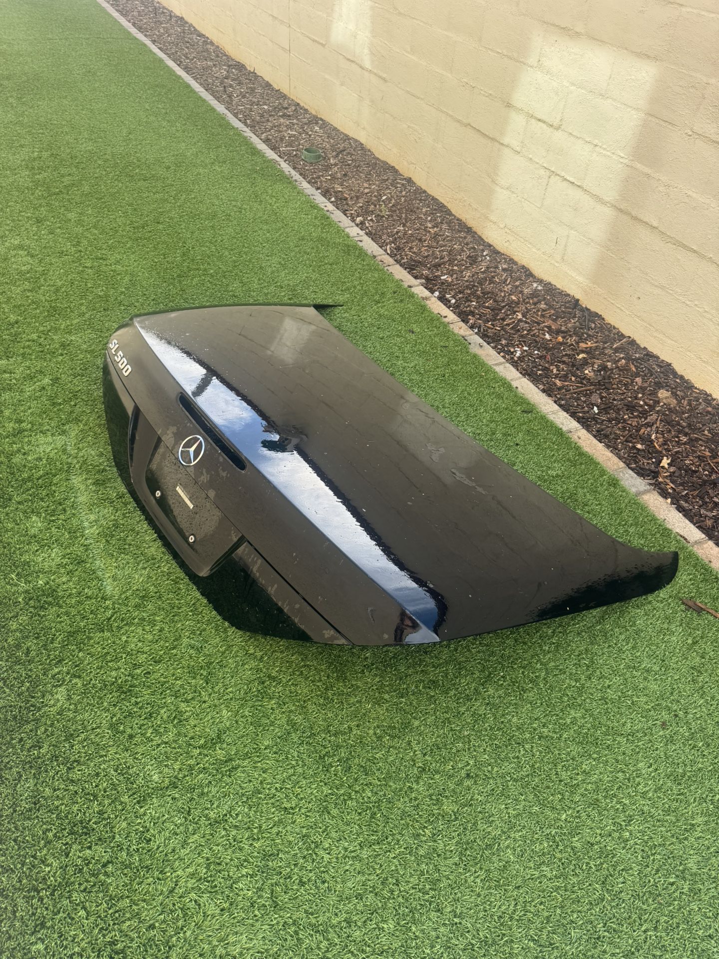 Mercedes Benz SL500 R230 Trunk Lid Black 