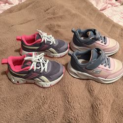 girl's shoes size 7 $ 15 for both
