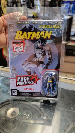 McFarlane Page Punchers... Figure Whit A Comic.. Batman