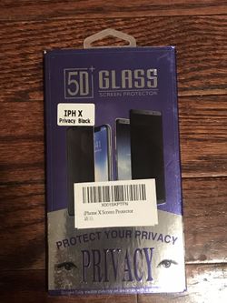 iPhone X Privacy Glass Screen Protector