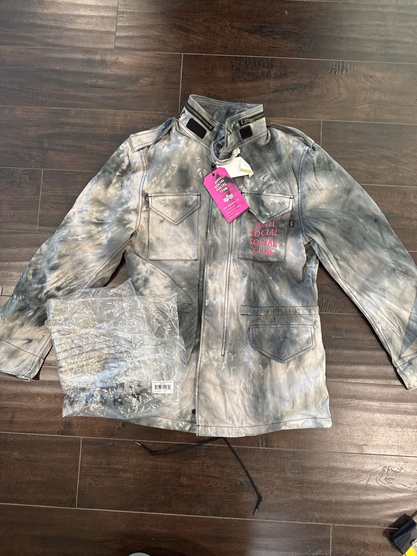 AntiSocialSocialClub (ASSC) Bomber Jacket - Size Small - BRAND NEW!!