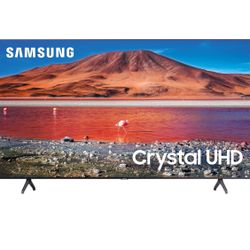 Samsung 43-inch TU-7000 Series Class Smart TV | Crystal UHD - 4K HDR - with Alexa Built-in | UN43TU7000FXZA, 2020 Model