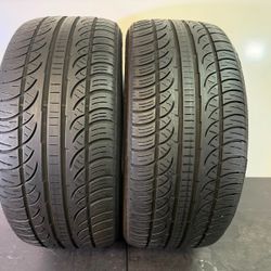 V769  265 40 20 104H  Pirelli  Pzero Nero  2 Used Tires 70% Life 