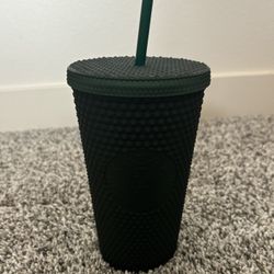 Starbucks Tumblr , Dark Green Jelly Studded 