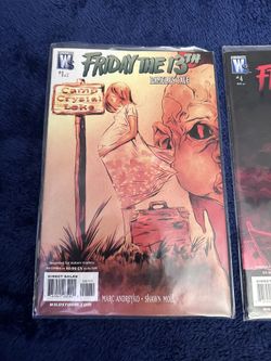 Old Sealed Friday13th, Freddy Kruger Comics