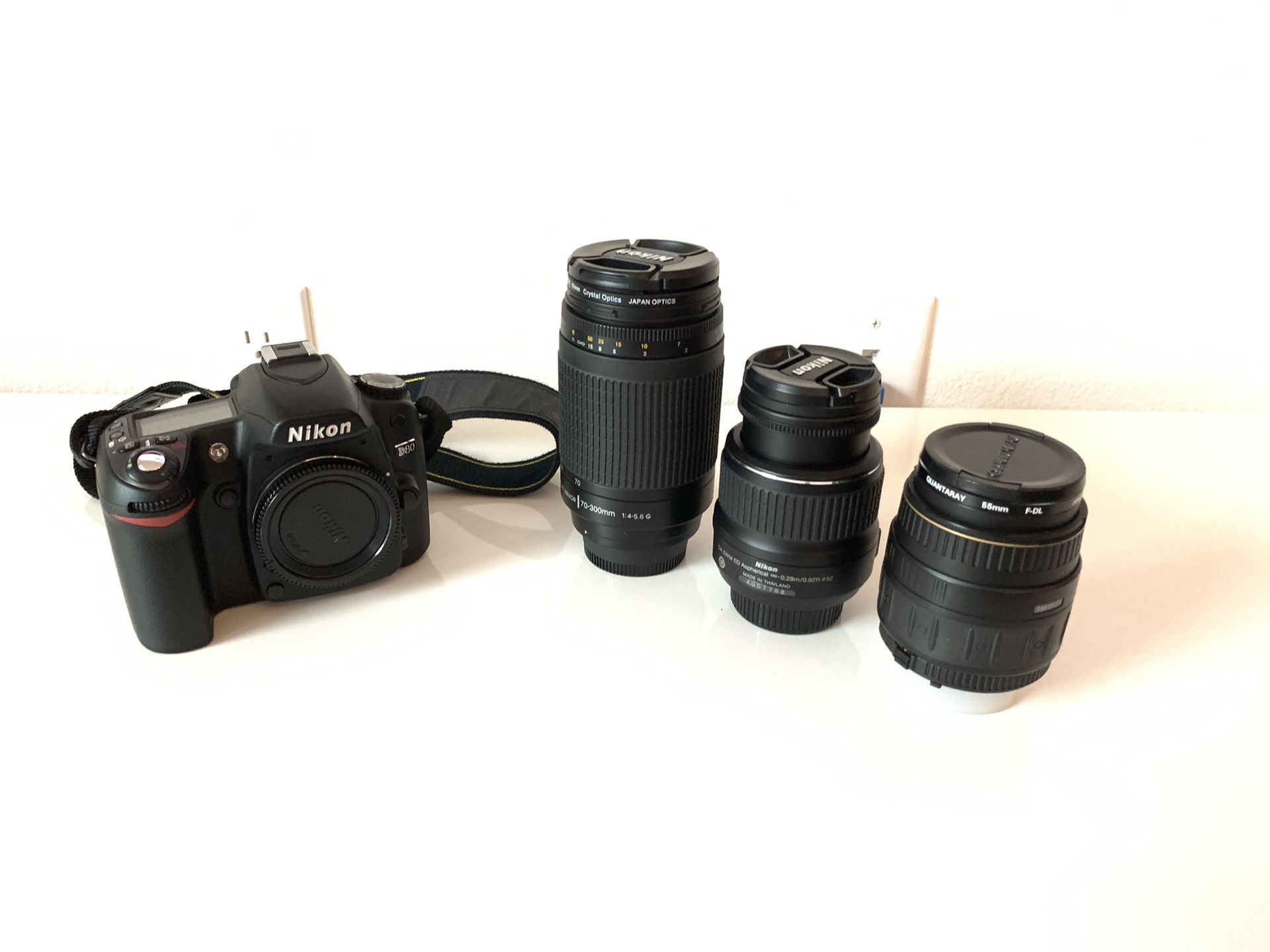 Nikon/Quantaray lenses and accessories