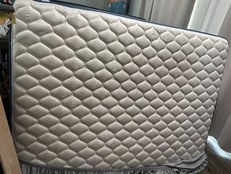 Full Sized Mattress and Frame