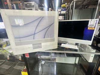 24" 4.5K iMac 3.2 M1 16GB RAM 256GB SSD 2021 CPU = 8 Cores, GPU = 8 Cores 4 USB