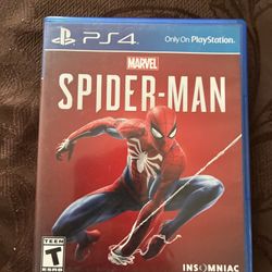 PS4 GAMES Spider Man