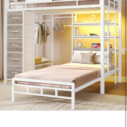Twin bunk beds